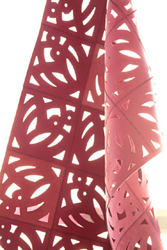 die-cut floor runner